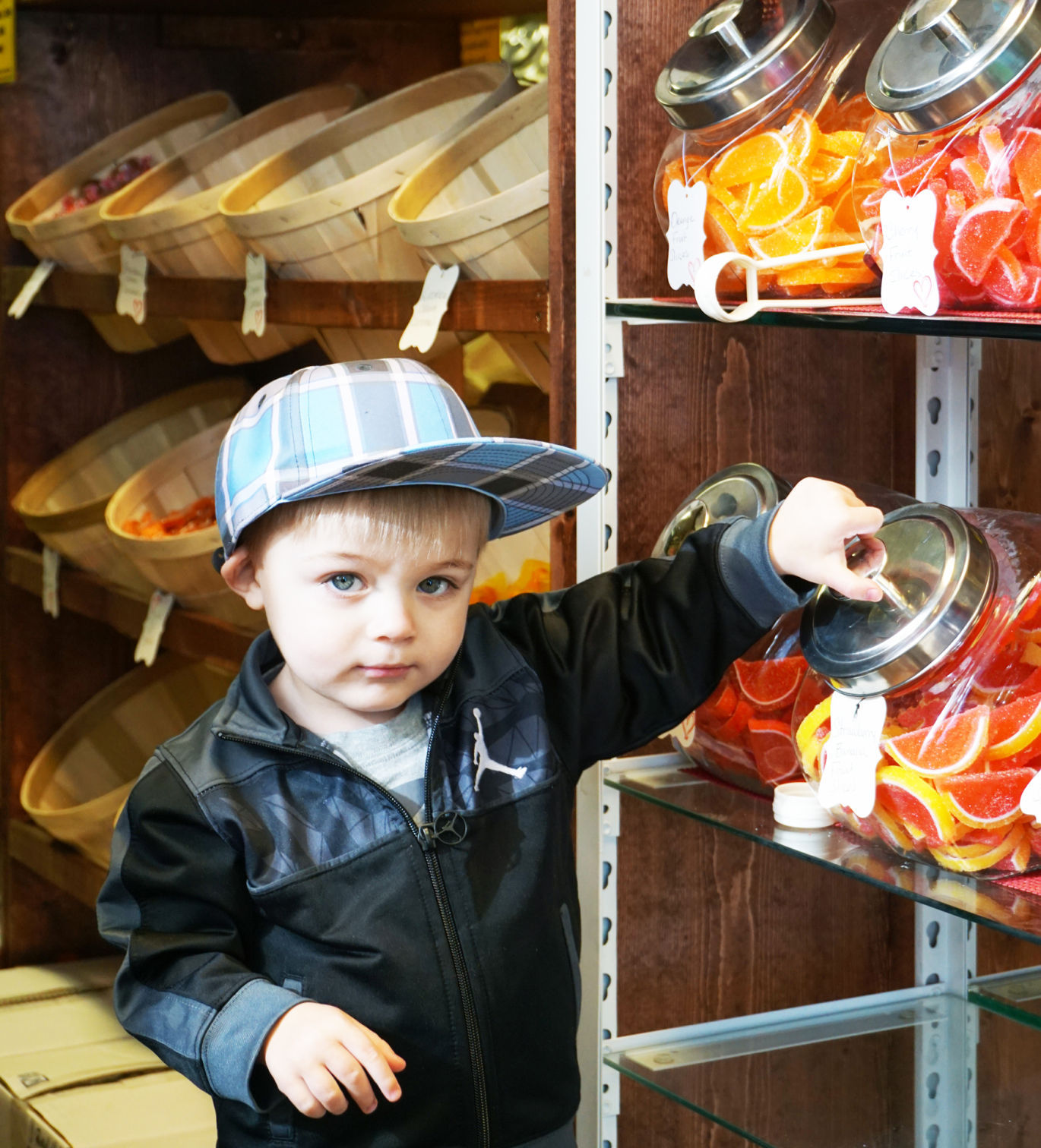 Craig Durkin's two-year-old son